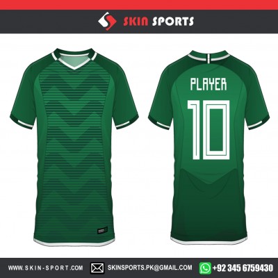DARK GREEN FASHION  SOCCER JERSEYS